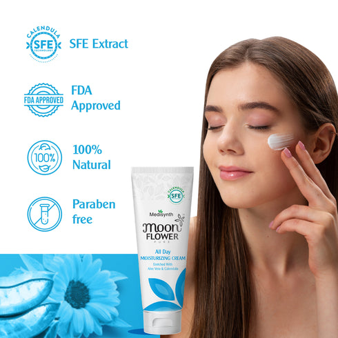 Medisynth Moonflower All-Day Moisturizing Cream 50g
